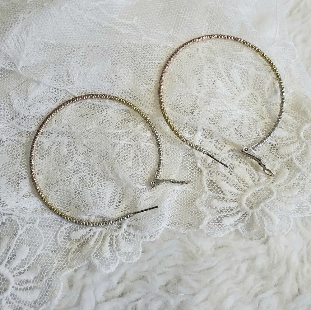 𝅺OMBRE Hoop Earrings